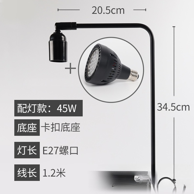 Planted Aquarium With Fish - Lampu LED untuk akuarium, dudukan lampu
