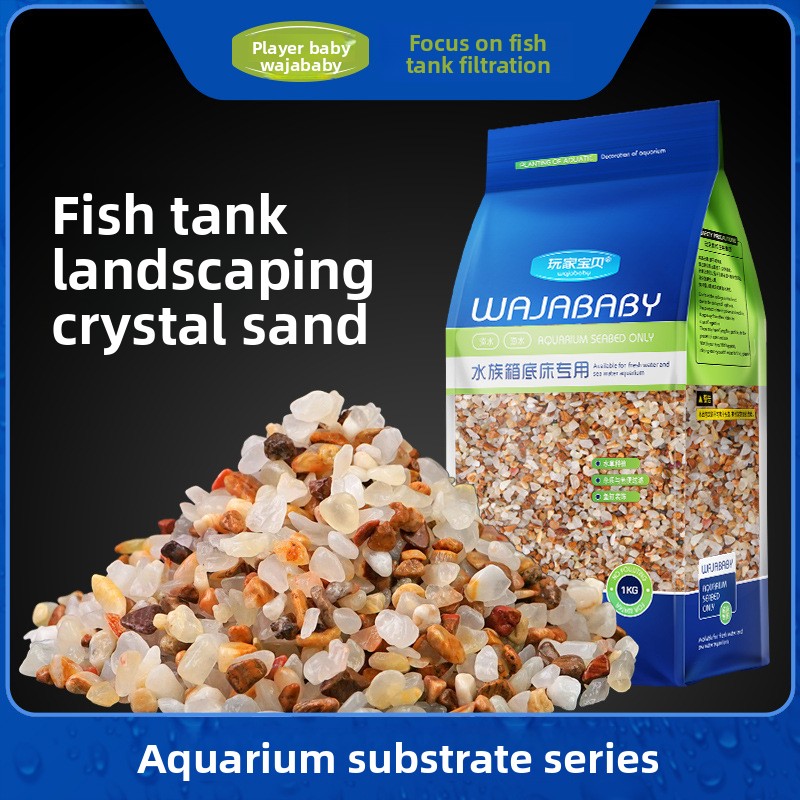Aquarium Sand White - WAJABABY Pasir Sungai Kristal Alami untuk
