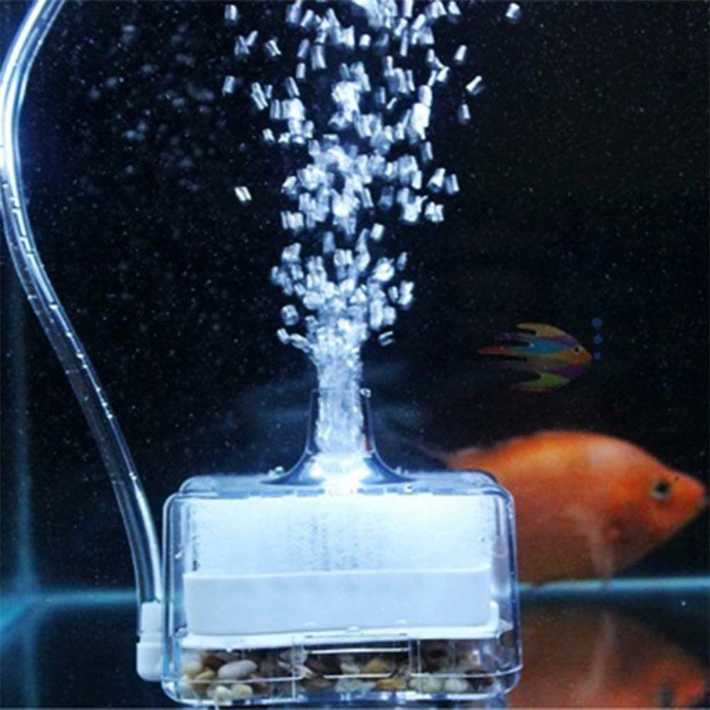 Aquarium Sand White - Filter Akuarium Mini Tangki Ikan Plastik