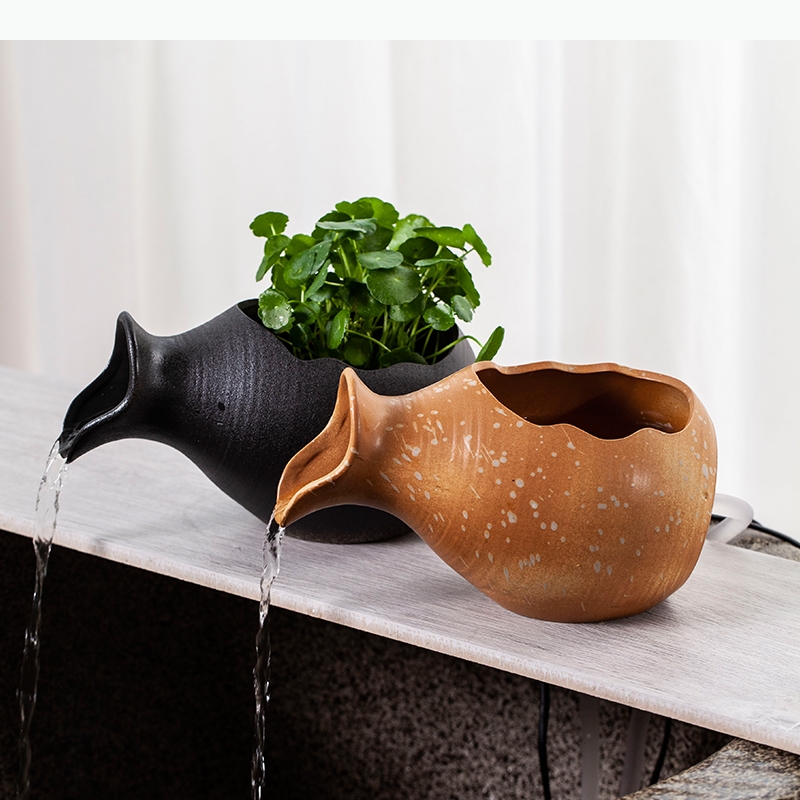 Planted Aquarium Jar - Akuarium Keramik untuk Budidaya Ikan, Pot