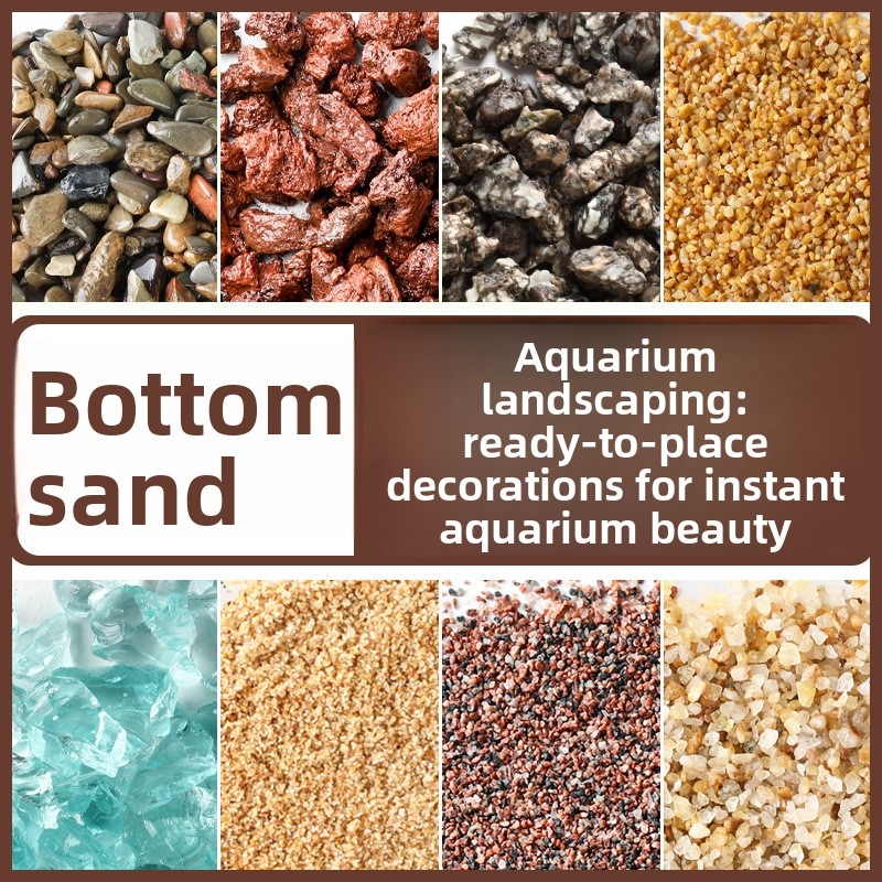 Aquarium Sand White - Pasir Kaca Berwarna untuk Akuarium –