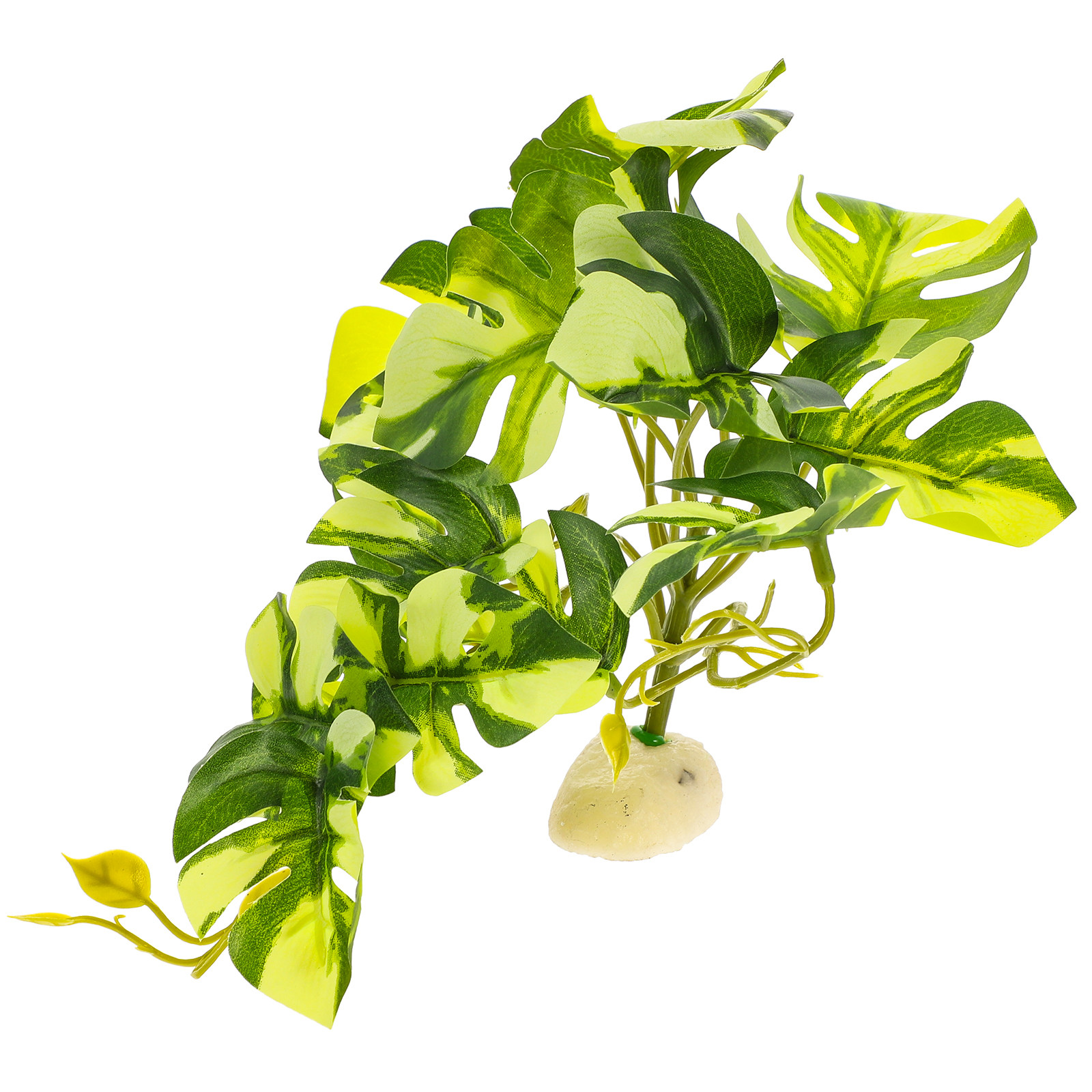 Planted Aquarium With Fish - Tanaman Resin Mirip Asli untuk Terrarium