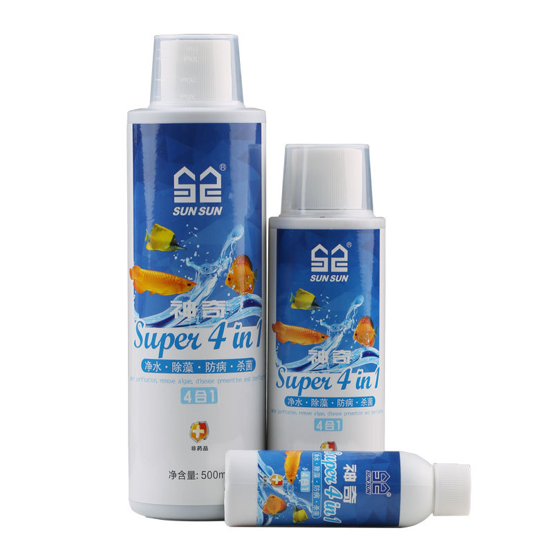Planted Aquarium Algae Control - Kondisioner Air Akuarium Sunsun 4-in-1 -