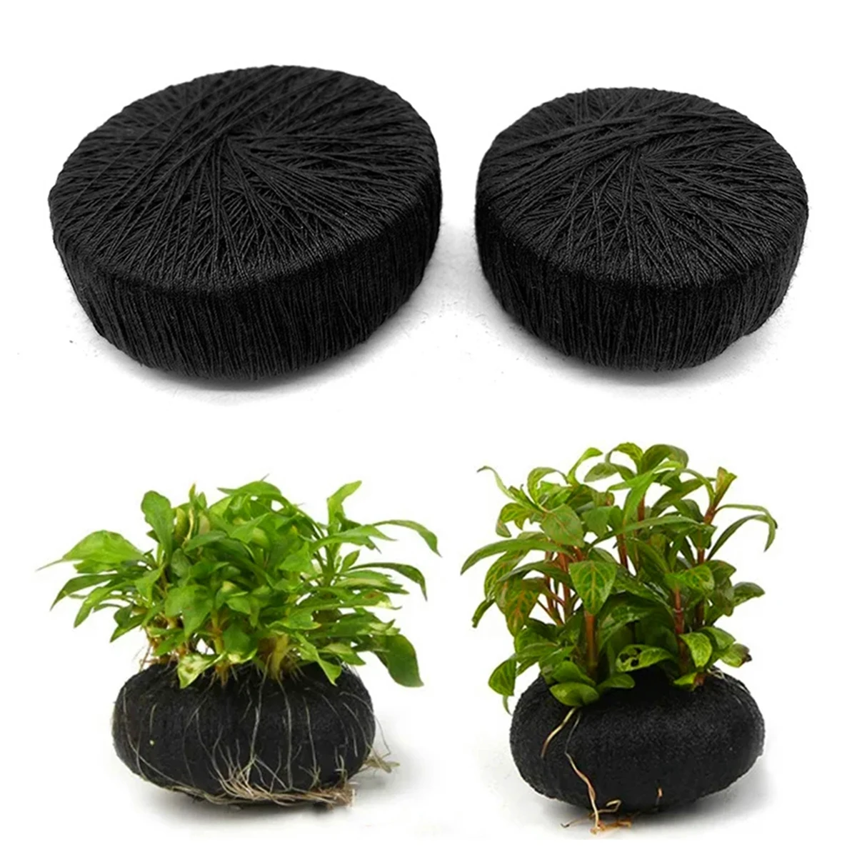 Aquarium Plant Roots - 5 buah tangki ikan hitam rumput
