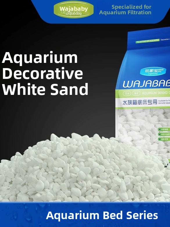 Pasir Akuarium Putih, Dekorasi - Aquarium Sand White ulasan dan harga