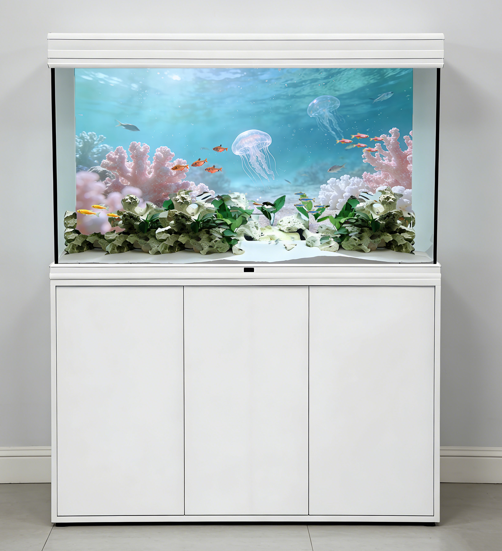Pantai berpasir putih dan kara - Aquarium Sand White ulasan dan harga