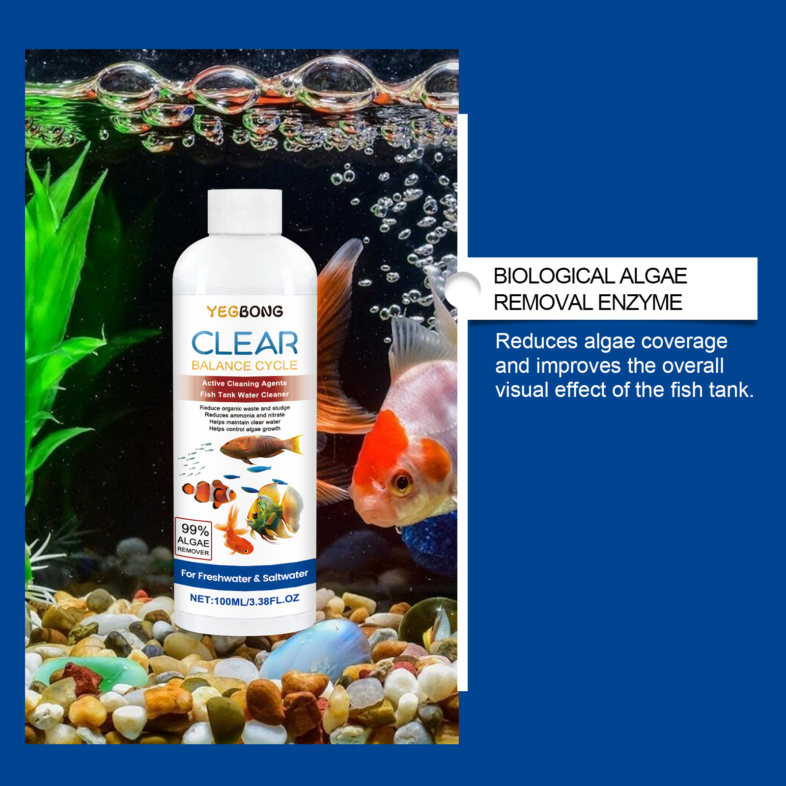 Klarifikasi Air Akuarium 100Ml - Planted Aquarium Cleaning ulasan dan harga