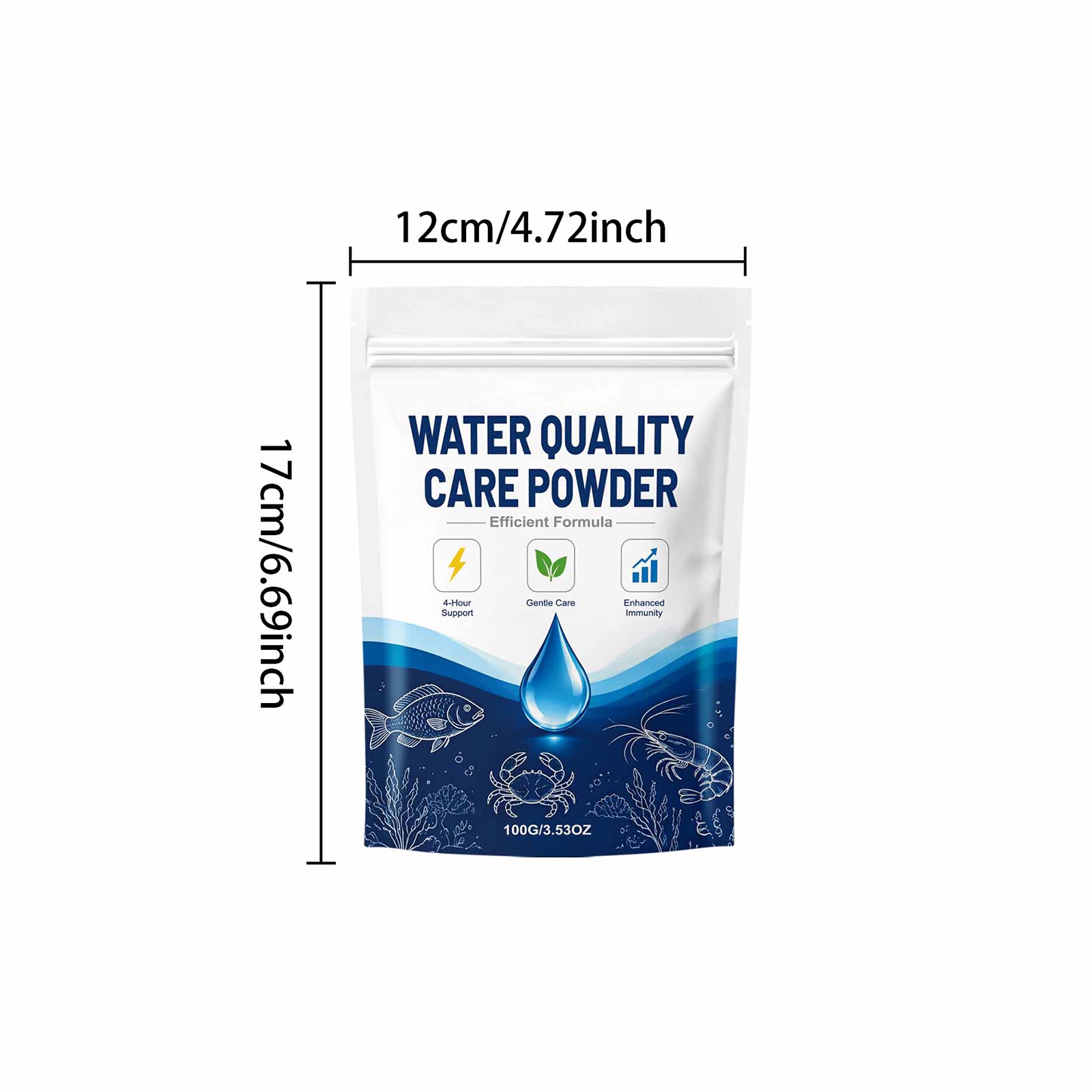 1/2/3/5 Buah Bubuk Pembersih A - Planted Aquarium Care ulasan dan harga