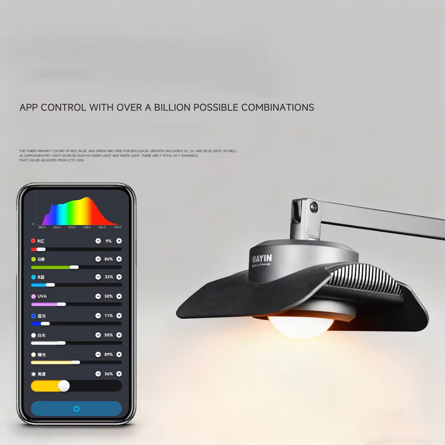 Mayin T Max 150W Lampu Akuariu - Planted Aquarium Algae Control ulasan dan harga