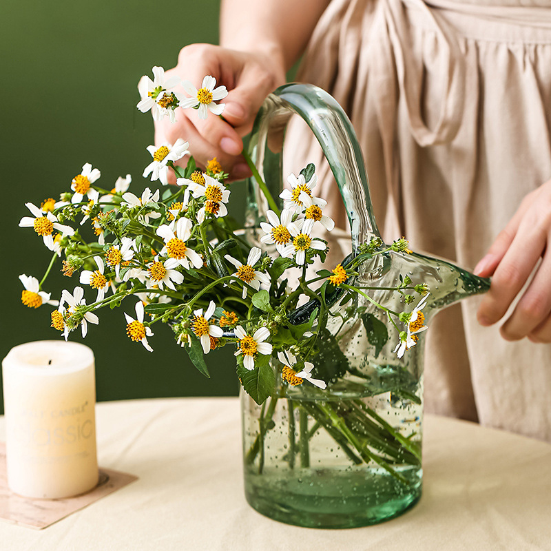 Vas Bunga Kaca Meja Nordik Ben - Planted Aquarium Jar ulasan dan harga