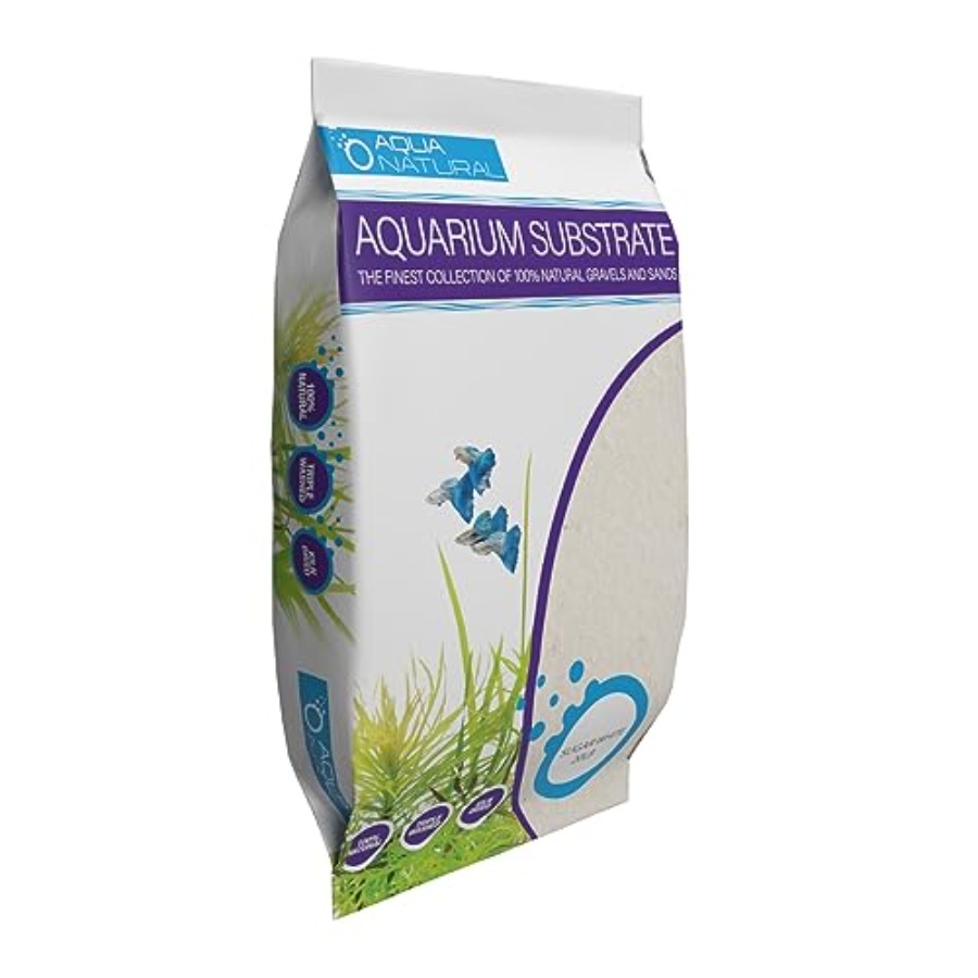 Substrat, Pasir Putih Gula, 10 - Aquarium Sand White ulasan dan harga