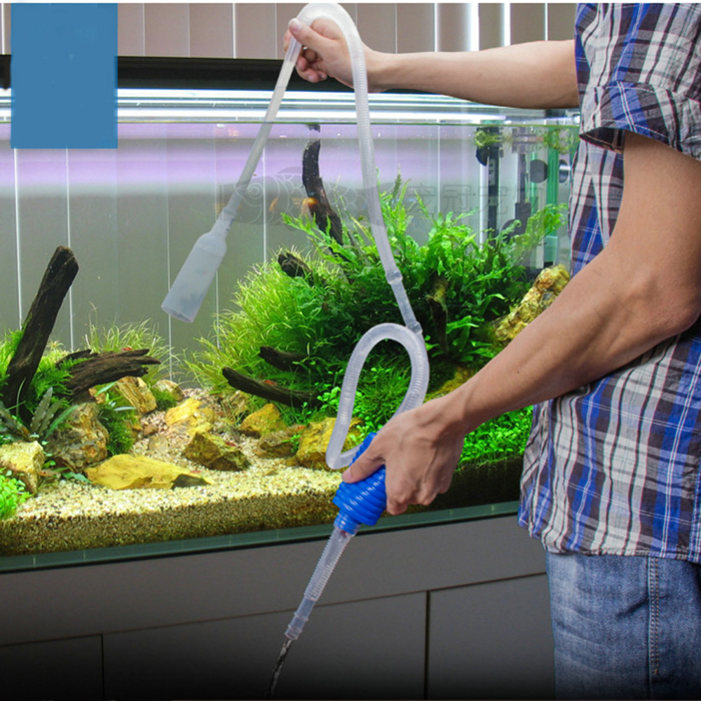 Penyedot debu akuarium, Filter - Planted Aquarium Cleaning ulasan dan harga