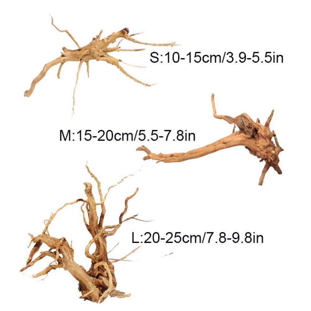 Pohon alami dekorasi akuarium  - Aquarium Plant Roots ulasan dan harga