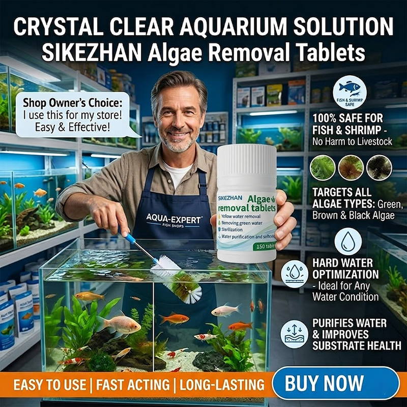 Tablet Penghilang Alga Cepat P - Planted Aquarium Algae Control ulasan dan harga