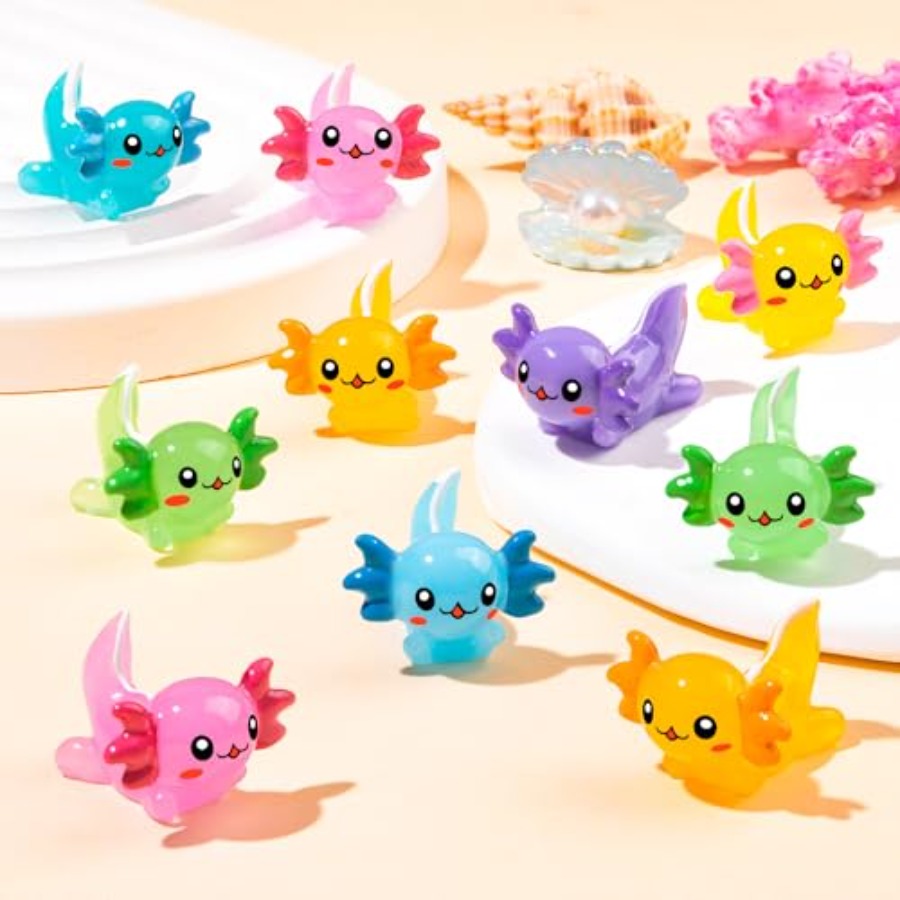 Figur Mini Resin Axolotl, Patu - Planted Aquarium Mini ulasan dan harga