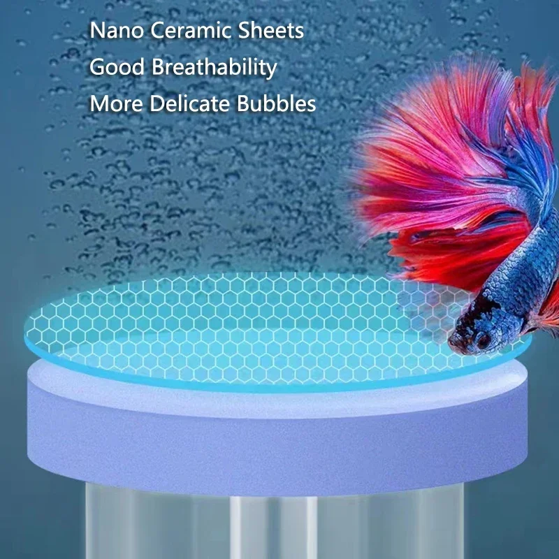 Pompa udara akrilik transparan - Aquarium Sand White ulasan dan harga