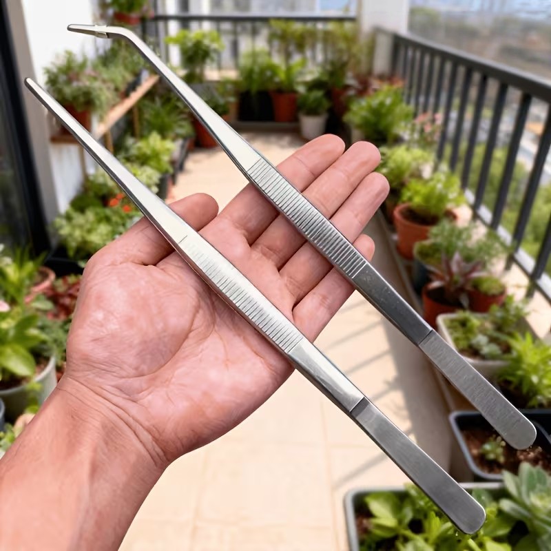 2 Buah Set Pinset Baja Tahan K - Planted Aquarium Care ulasan dan harga