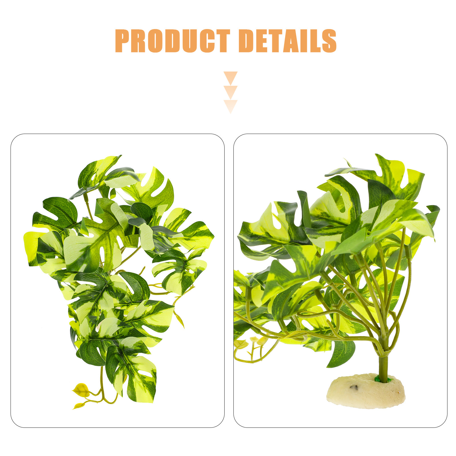 Tanaman Resin Mirip Asli untuk - Planted Aquarium With Fish ulasan dan harga