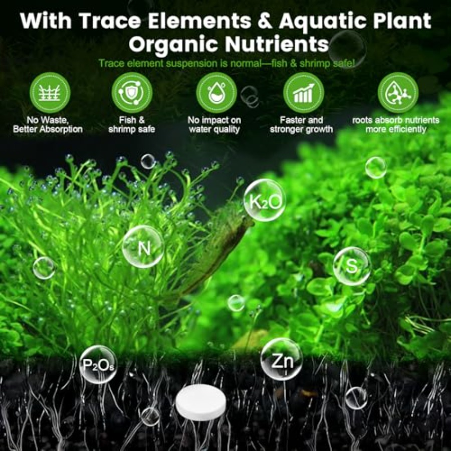 Root Tabs, Pupuk Tanaman Akuar - Aquarium Plant Root Fertilizer ulasan dan harga