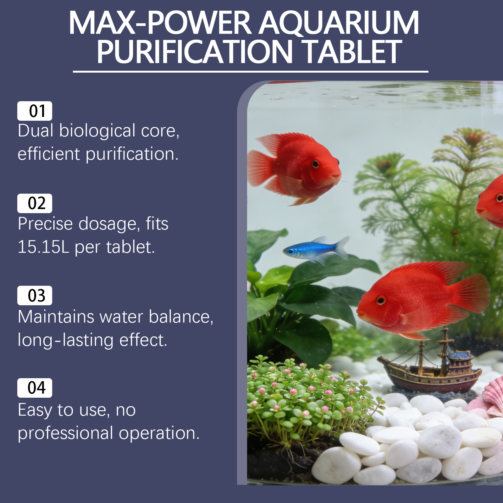 Tablet Penghilang Alga untuk A - Planted Aquarium Algae Control ulasan dan harga