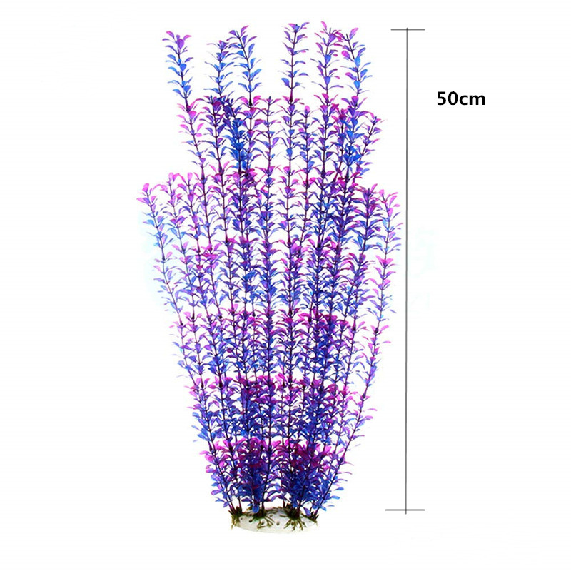 50CM Kolam Ikan Buatan Tanaman - Aquarium Plant Roots ulasan dan harga