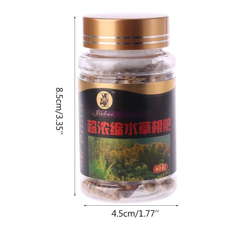 60 PCS Kapsul Akar Tanaman Aqu - Aquarium Plant Root Fertilizer ulasan dan harga