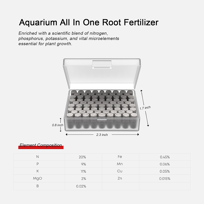 FZONE Root Tabs Pupuk Tanaman  - Aquarium Plant Root Fertilizer ulasan dan harga